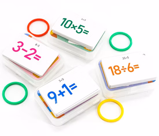 Kundenspezifisches OEM-Kinderspielkarten-Druckpapier-Brettspiel für Kinder, pädagogische Lernkartenverpackung, Poker, Spielkarten, Flash-Karte