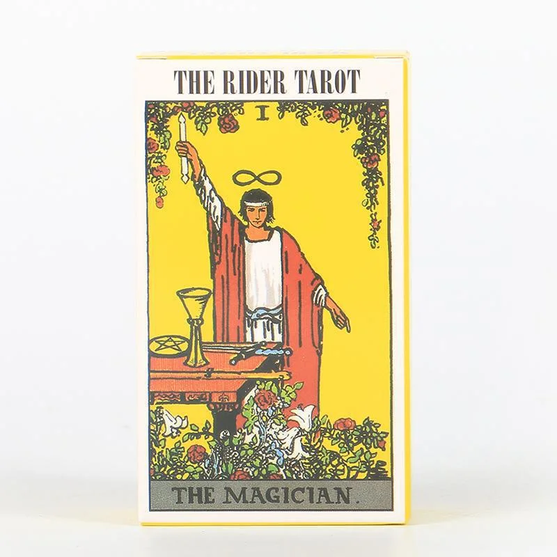 Custom Printing Wholesale Deck 7X12cm 78 Cards Original Tarot Cards with Guidebook